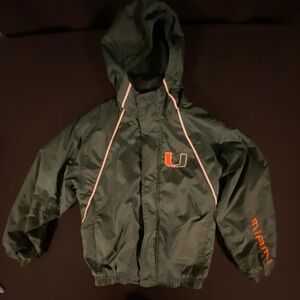 Boys Miami Hurricanes Jacket